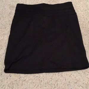 Black skirt